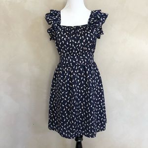 Emmelee bird pattern dress